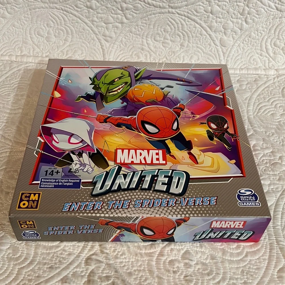 Marvel United,‎ Enter the Spiderverse Superhero Card Strategy Board Game